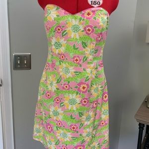Lilly Pulitzer alligators vintage dress